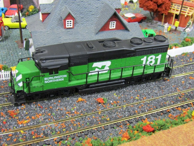 tyco burlington northern train set
