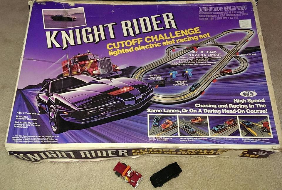 knight rider slot car set