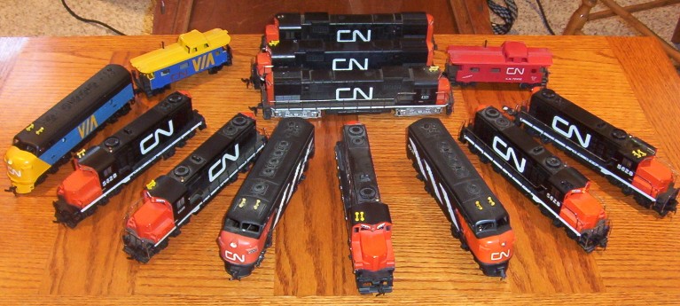cn model train sets