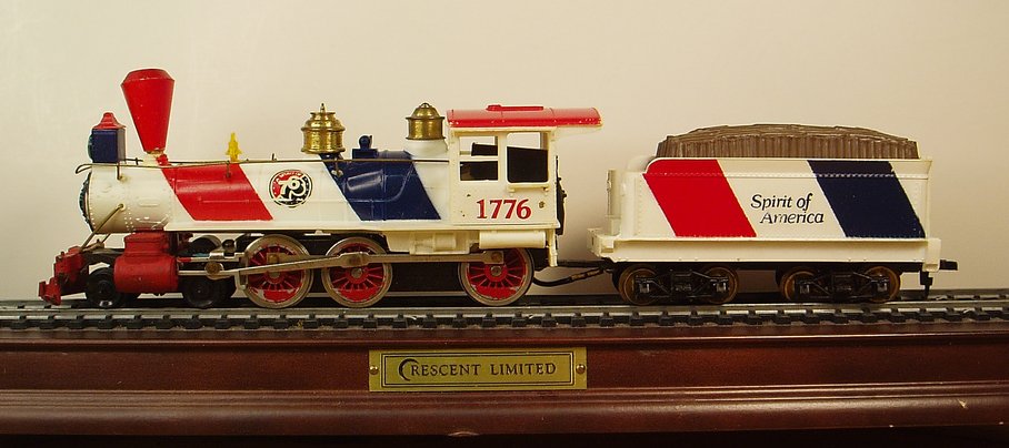 tyco spirit of 76 ho train set