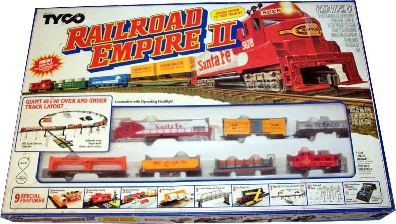 tyco train set santa fe